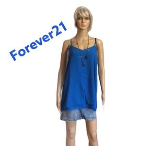 Forever 21 top with spaghetti straps size …